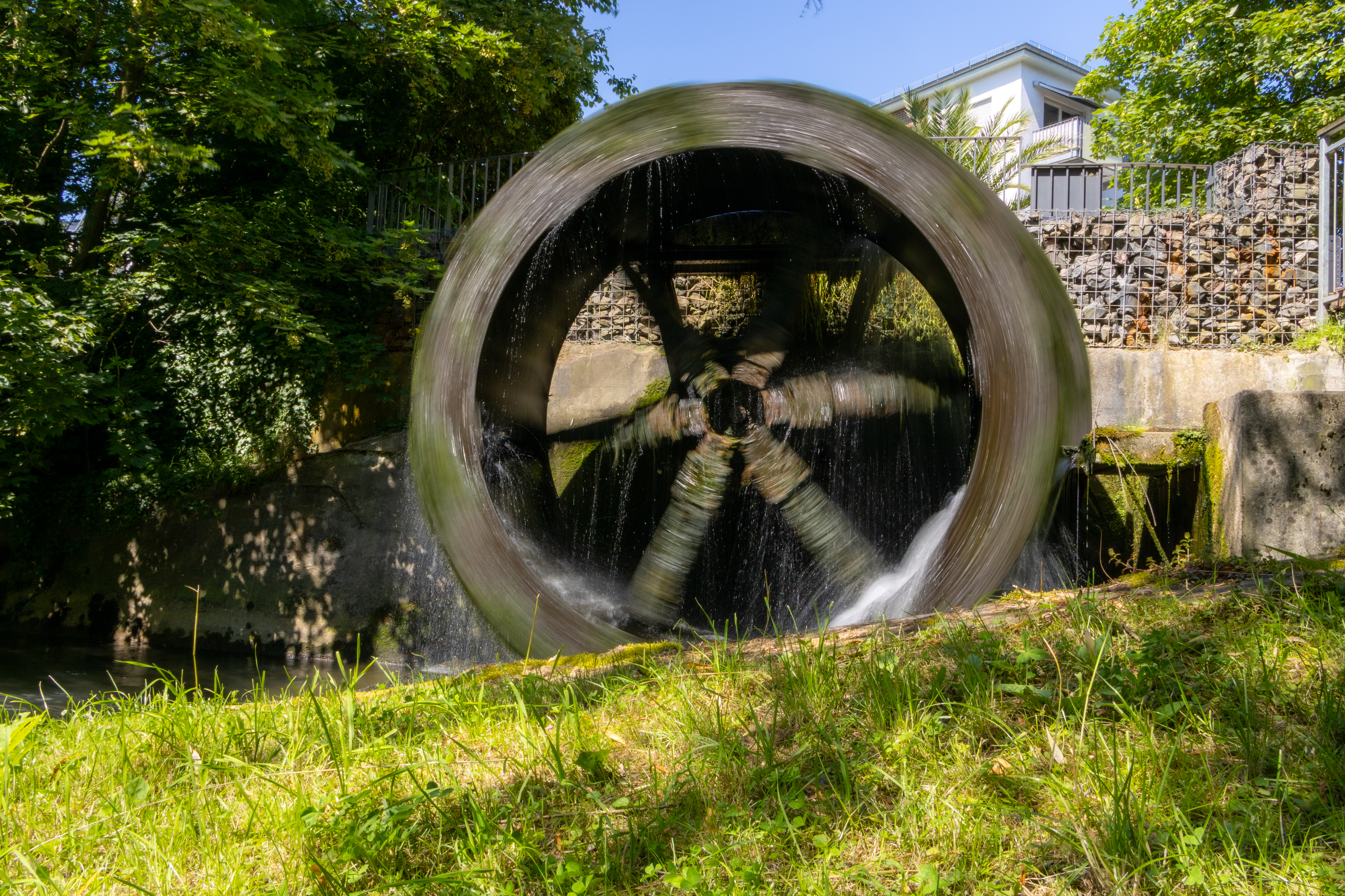 Wasserrad in Menden an der Hönne